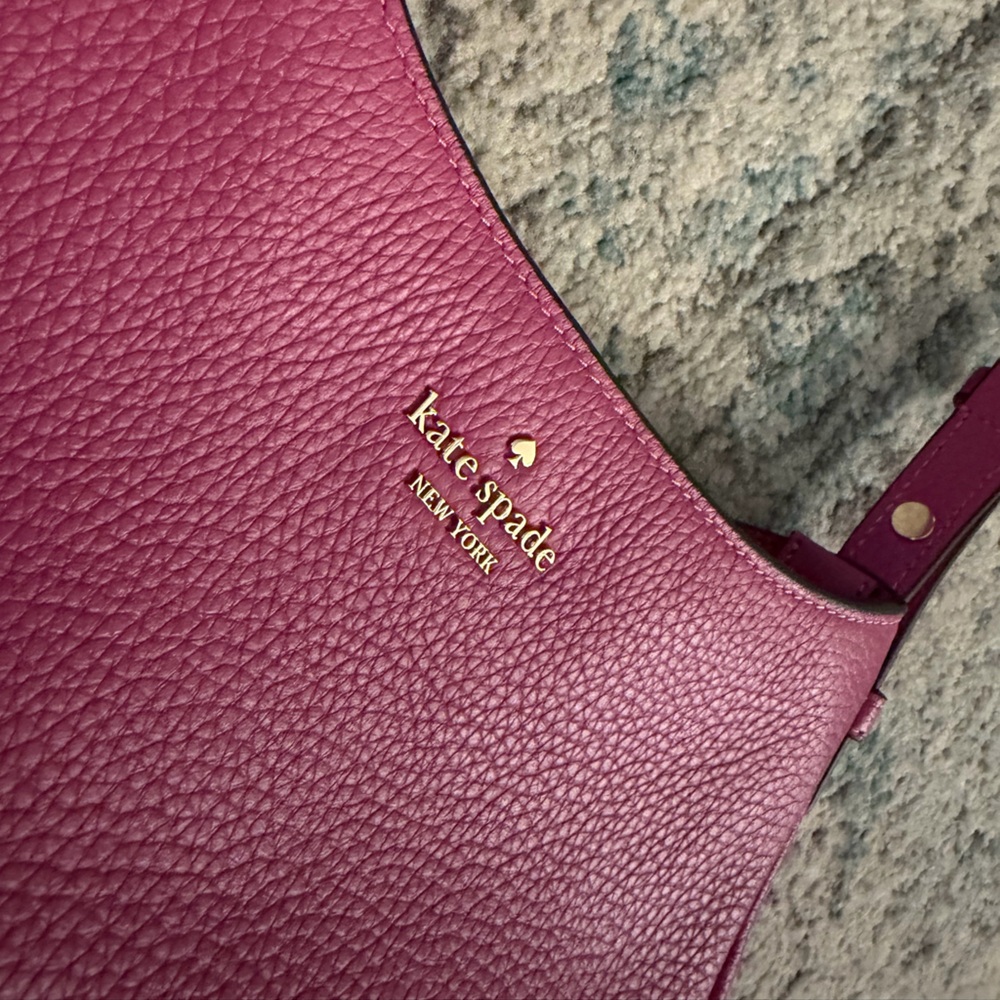 Kate Spade Pink Julia Small Leather Shoulder Bag - Picture 2 of 8
